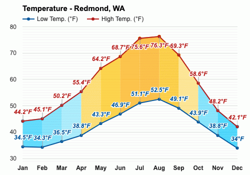 January weather - Winter 2025 - Redmond, WA