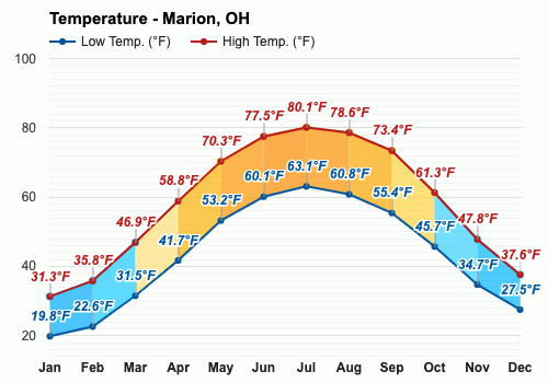 Marion, OH - January 2024 Weather forecast - Winter forecast