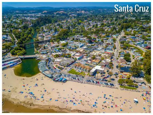 April weather Spring 2024 Santa Cruz CA