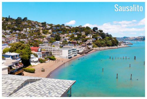 July weather Summer 2024 Sausalito CA